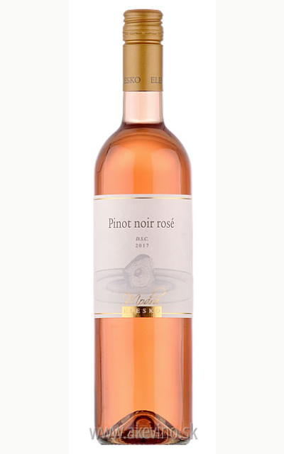 Elesko Pinot Noir rosé 2017 akostné odrodové