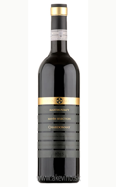 Martin Pomfy - MAVÍN SELECTION Chardonnay 2015 výber z hrozna