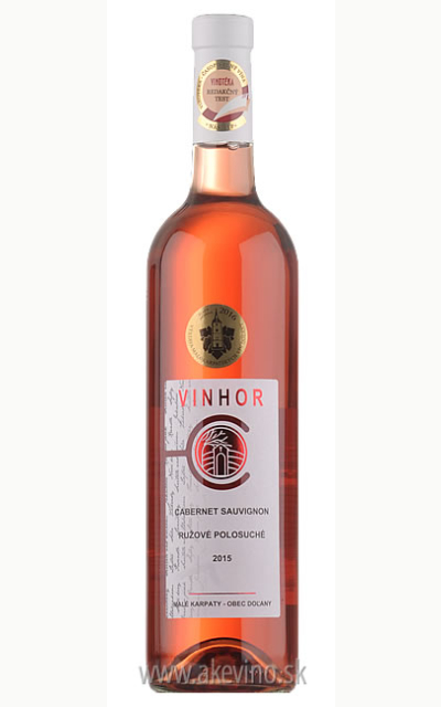 Vinhor Cabernet sauvignon rosé 2015 polosuché