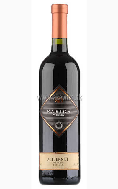 Víno Rariga Alibernet 2013 akostné odrodové barrique