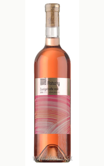 Víno Ratuzky Zweigeltrebe rosé 2015 polosuché