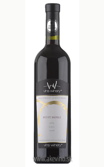 Vins Winery Petit Merle 2015 akostné značkové