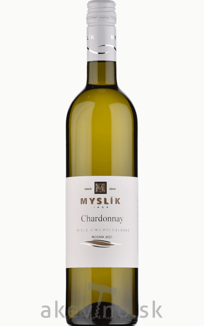 Myslík Winery Chardonnay 2023 polosladké