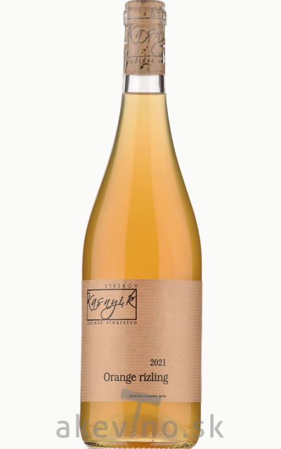 Rodinné vinárstvo Kasnyik Orange Rizling vlašský Organic 2021