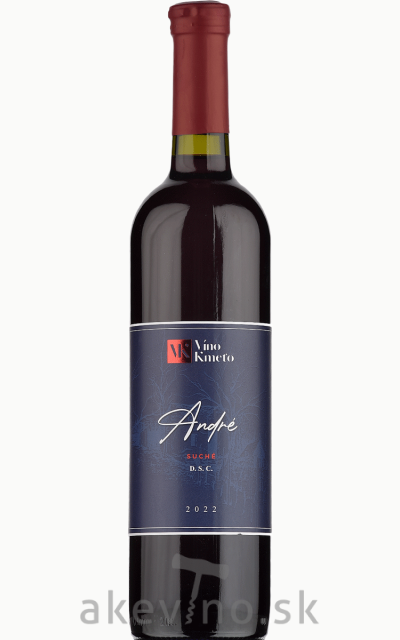 Víno Kmeťo André 2022 akostné odrodové
