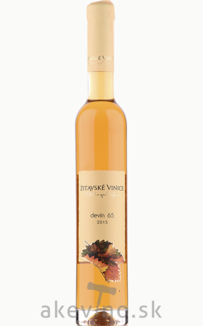 Žitavské vinice Devín 65 2015 prírodne sladké 0.375L