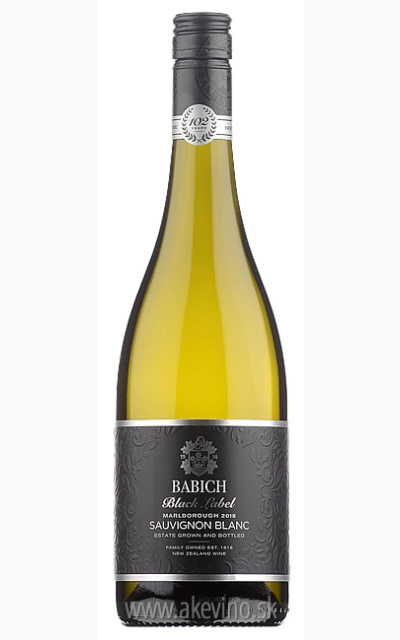 Babich Black Label Sauvignon Blanc Marlborough 2018