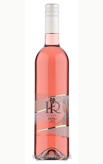 HR Winery Dunaj rosé 2018 polosladké