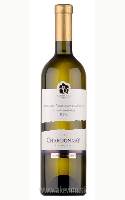 PD Mojmírovce Chardonnay 2015 neskorý zber