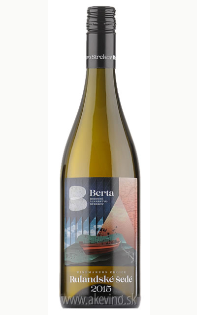 Vinárstvo Berta Winemakers Choice Rulandské šedé sur lie 2015 akostné odrodové