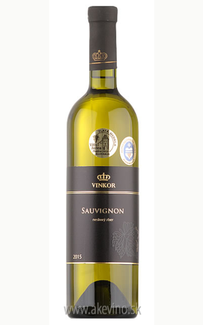 Vinkor Sauvignon 2015 neskorý zber