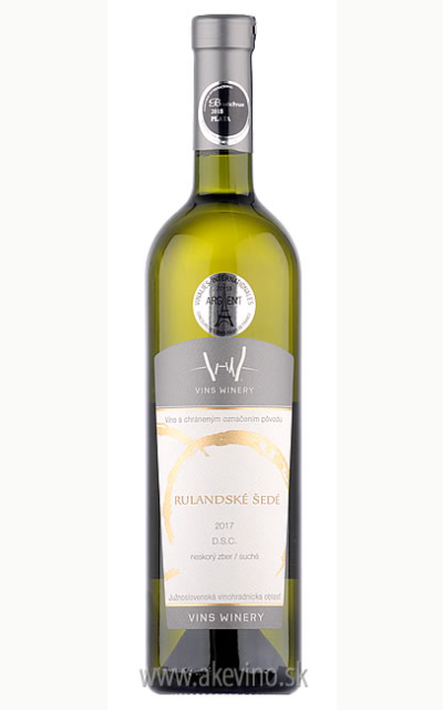 Vins Winery Rulandské šedé 2017 neskorý zber