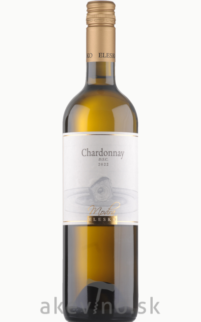 Elesko Chardonnay 2022 akostné odrodové