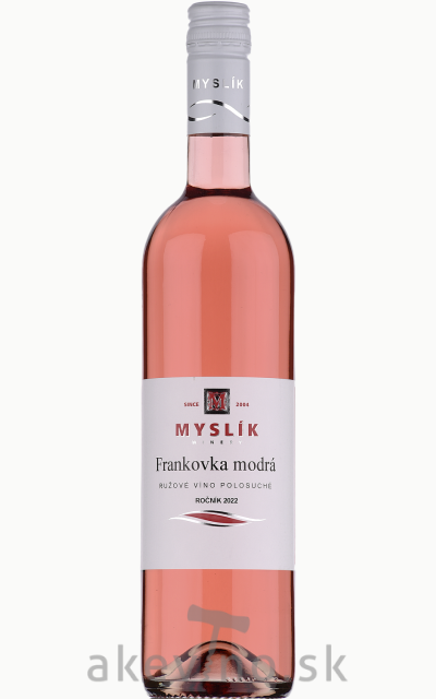 Myslík Winery Frankovka modrá rosé 2022 polosuché