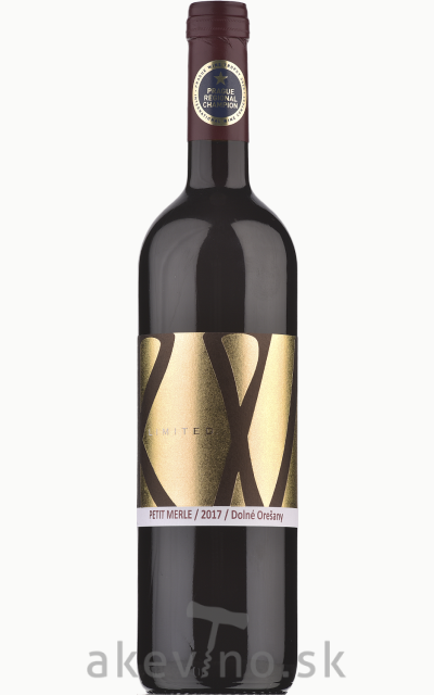 Repa Winery Limited Petit Merle (Merlot) 2017 akostné značkové