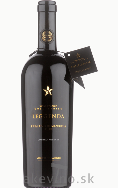 Vigne Vecchie Gold Series Leggenda Primitivo di Manduria DOC Limited 2019