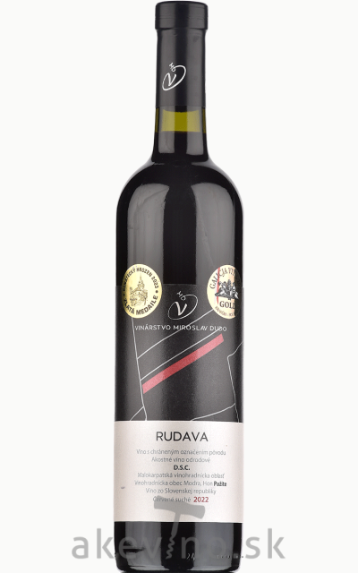 Víno Dudo Rudava 2022 akostné odrodové