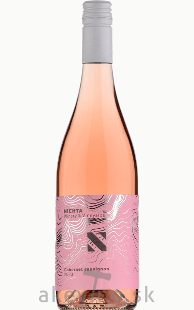 Víno Nichta Cabernet Sauvignon rosé 2023 akostné odrodové polosuché