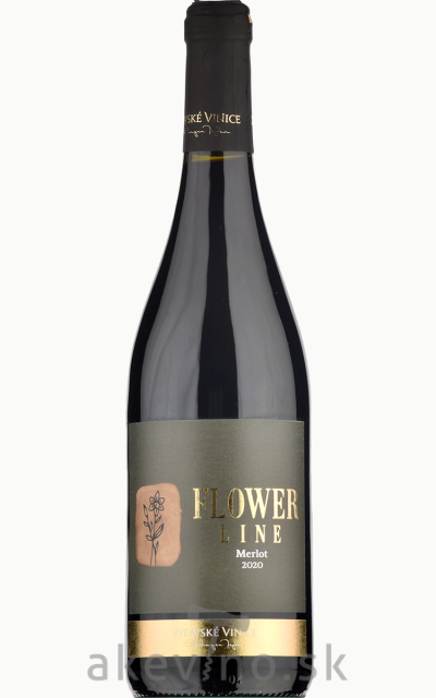 Žitavské vinice Flower Line Merlot 2020